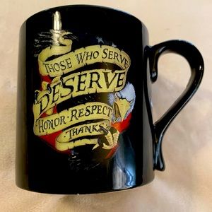 Those Who Serve Large Coffee Mug